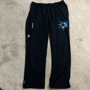 Reebok NHL Shark sweats/joggers